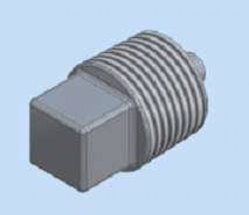 PLUG, MAGNETIC 3/8-18NPT SQ.HD