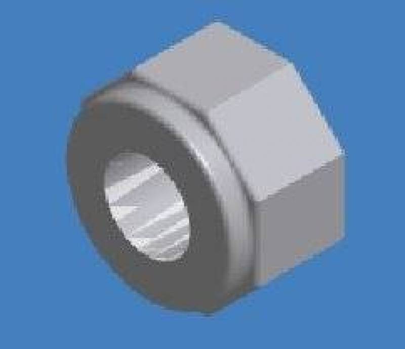 LOCKNUT, NYLON - M16 x 1,5 ZN