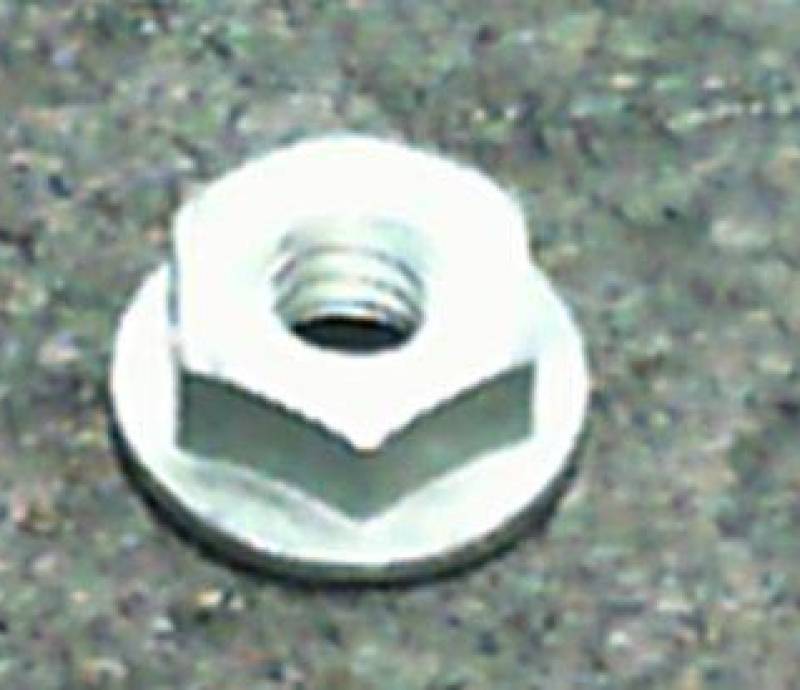 LOCKNUT, FLANGE 1/4-20 BNZ