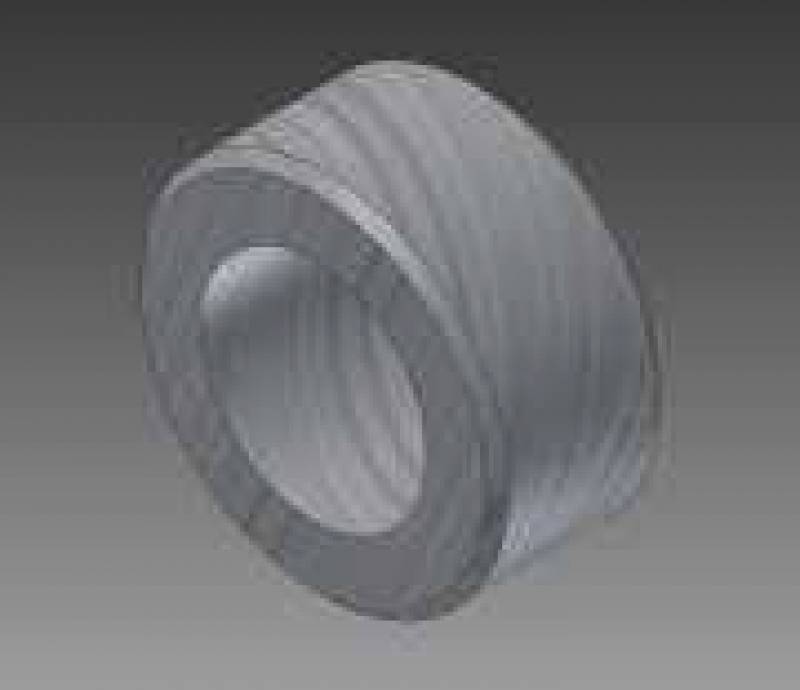 SPACER, .39 x .63 x .295 ZINC