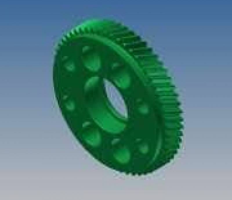 GEAR, HELICAL - 55T 12DP