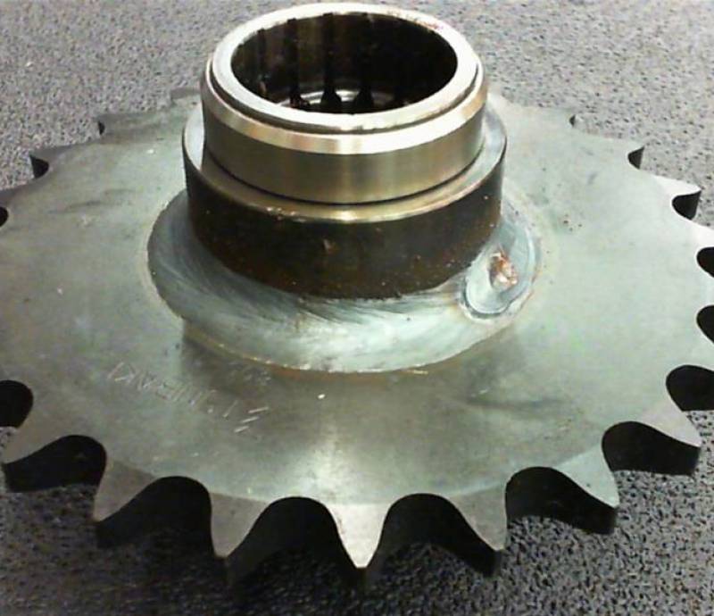 SPROCKET ASSY, REAR, S60X24T