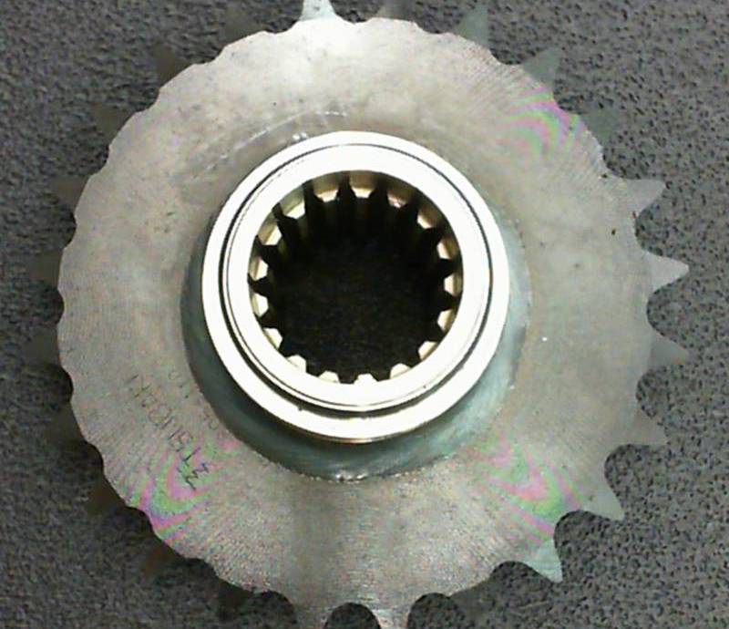 SPROCKET ASSY, FRONT, S60X24T