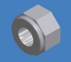 LOCKNUT, NYLON - M16 x 1,5 ZN