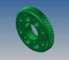 GEAR, HELICAL - 55T 12DP